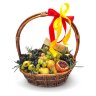 Корзина с фруктами и конфетами «Фруктовый сад»